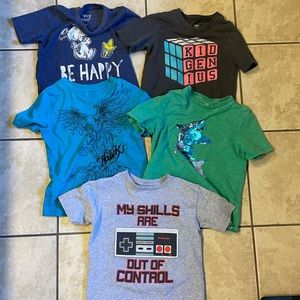 Bundle or size 6 boys tees